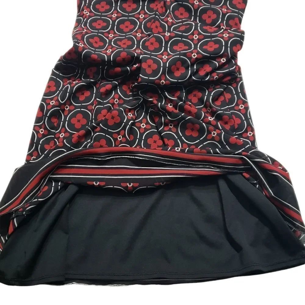 Max Studio Draped Front Twist-Front Wait Dress SMALL - Picture 7 of 13
